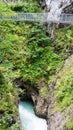 Bridge accross the Leutasch gorge