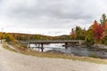 Bridge across Androscoggin River