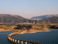 Bridge across Greek lake