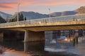 Bridge across river. Bosnia and Herzegovina, Republika Srpska, Trebinje city