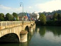 Bridge across the river Po in Turin, Italy