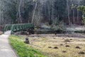 The bridge across the Varduva River