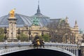 Bridge Alexander III. Paris, France. Royalty Free Stock Photo