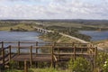 Bridge in the Alqueva lake