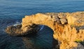 Bridge amorousness on the Mediterranean coast