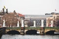 Bridge with Angel Statues in Berlin, Germany