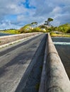 Bridge at Ardmore bay Royalty Free Stock Photo