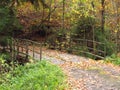 Bridge in autumn