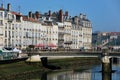 A bridge in Bayonne Royalty Free Stock Photo