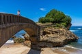 Bridge in Biarritz, typical place in the French Basque country