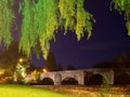 Bridge at Bickleigh, over the Exe River, Devon. Royalty Free Stock Photo