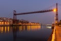 Bridge of Bizkaia, Portugalete, Basque Country, Spain Royalty Free Stock Photo