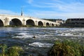 Bridge in Blois Royalty Free Stock Photo