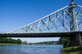 Bridge Blue Wonder, Dresden, Germany Royalty Free Stock Photo
