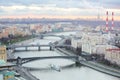 Bridge of Bogdan Khmelnitsky, Borodinsky bridge, Smolensky Bridge