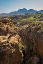 Bridge at Bourke Luck Potholes, Blyde River Canyon, South Africa