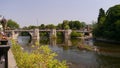 The Bridge at Bridgnorth over the River Severn Royalty Free Stock Photo