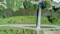 A bridge in Brno south from above, Czech Republic Royalty Free Stock Photo