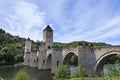 Bridge of Cahors Royalty Free Stock Photo