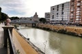 Bridge called Puente Nuevo over The Segura River in Murcia