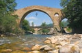 Bridge of Cangas de Onis Royalty Free Stock Photo