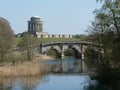 Bridge at Castle Howard in the sun