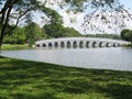 Bridge at Chinese Garden in Si Royalty Free Stock Photo