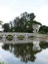 Bridge at Chinese Garden in Singapore Royalty Free Stock Photo