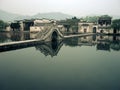 Bridge in a Chinese Village Royalty Free Stock Photo