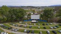 Starlite Movie Drive In Christiansburg Easter Church Service 1 Royalty Free Stock Photo