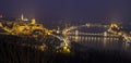 Bridge in the City night Royalty Free Stock Photo