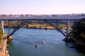 Bridge of the city of Porto, Portugal. Spain
