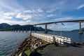 Bridge connecting Andoya Norway