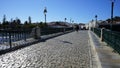 A bridge that connects two sides of Tavira