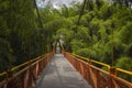 Suspension bridge, walkway to the adventurous, cross to the other side