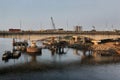 Bridge construction next to the current bride at Ulhas river Krick kalyan on Bhiwandi road near Kon Gaon