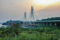 Bridge of Corniche in Congo Republic Royalty Free Stock Photo