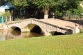 Bridge in cotswolds Royalty Free Stock Photo