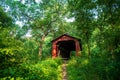 Glen Helen or Cemetery Road Covered Bridge in Greene County, Ohio