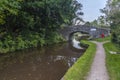 Bridge crosses over the Brecon and Monmouthshire Canal