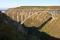 Bridge crossing a canyon