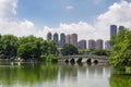 Dongshan hu, east mountain lake, park guangzhou china