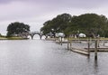 Bridge Currituck Heritage Park North Carolina Royalty Free Stock Photo