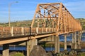 The bridge of the Dalles Oregon. Royalty Free Stock Photo