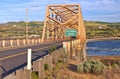 The bridge of the Dalles Oregon. Royalty Free Stock Photo