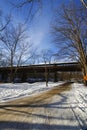 Bridge of Dreams in Winter, Ohio