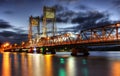 Bridge at Dusk Royalty Free Stock Photo