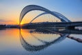 Bridge dusk scenery