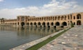 Bridge in Esfahan. Iran Royalty Free Stock Photo