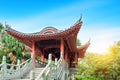 Wind and Rain Bridge in Longtan Park, Liuzhou, Guangxi, China